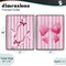 Stupell Industries Feminine Chic Bows Pink Stripes 2pc Framed Giclee Set, design by Camila Juncos